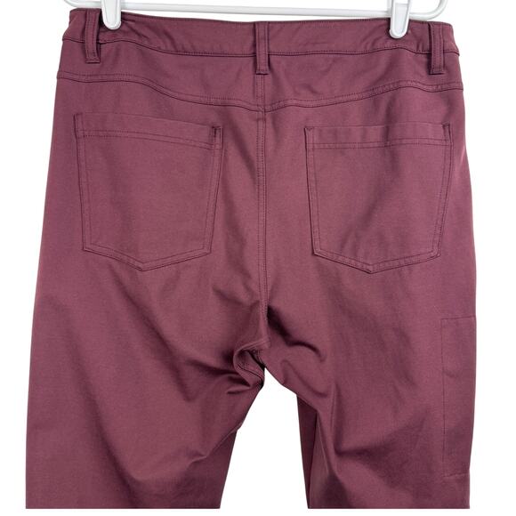 BYLT Men's Pants 36x30 Red Everyday Pant 2.0 Slim Fit Stretch Active Zip Pockets - Picture 4 of 10